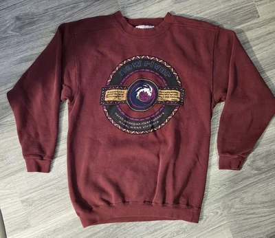 Vintage Santee HVYWT Sweatshirt 90s New River River Runners Men's Sz Large USA - Image 1 of 4