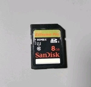 SanDisk Extreme Pro 8GB SDHC UHS-I Card - 95 MB/s - Class 10 (SDSDXPA-008G-X46) - Picture 1 of 1