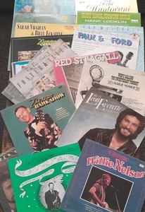 Vinyl Record Bundle 12 inch! Bob Dylan, Ben E King, Willie Nelson and More - Picture 1 of 6
