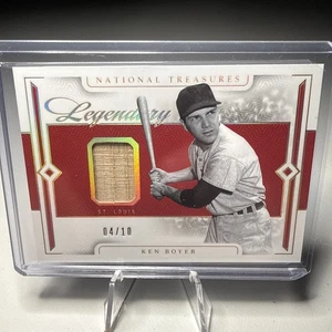 2024 Panini National Treasures Legendary Game Used Bat Relic Ken Boyer /10 - Bild 1 von 4