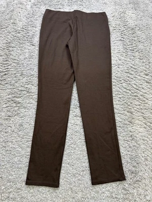 Ralph Lauren Leggings Mujer XS Pequeño Marrón Elastizado Corto tiro medio Pull On Pantalones Foto 1 de 4