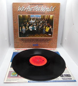 The Historic Recording We Are The World Vinyl Record w/ inner sleeve 1985 - Picture 1 of 6