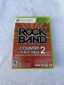 CIB Rock Band Country Track Pack Vol. 2 (Microsoft Xbox 360 2011) *TESTED* - Picture 1 of 3