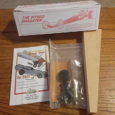 KIT COCHE DRAGSTER PITSCO Co2 en caja original con instrucciones Foto 1 de 4