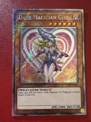 Yu-Gi-Oh! - Dark Magician Girl - RA03-EN123 - Platinum Secret Rare - LP/NM - Image 1 of 4
