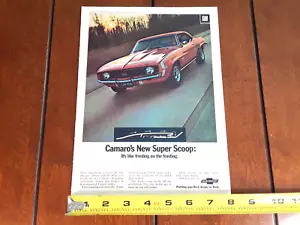 1969 CAMARO ORIGINALE ANNUNCIO - Foto 1 di 2