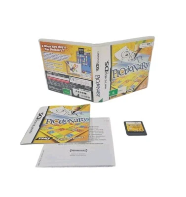 Pictionary Nintendo DS THQ G EUR Wireless Multi-card Play NTR-005(-02) 2010 - Image 1 of 4