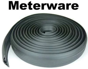 13,99€/m METERWARE Kabelschutz 1 Kanal M Kabelbrücke Kabelmatte Kabelkanal Gummi - Picture 1 of 7