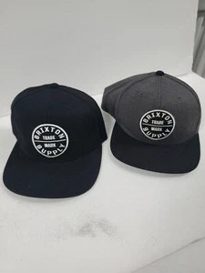 2 Brixton Mfg. Co. Indianer Kopf Patch Logo Mütze Snapback - Bild 1 von 5