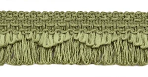 Green Mist 1 3/8" Scallop Fringe Gimp [10 Yards] - Picture 1 of 1