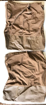 85-89 Toyota MR2 T bolsa de almacenamiento superior marrón OEM LH RH correa Foto 1 de 4