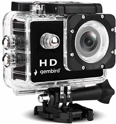 DENVER Gembird Action Sport Helm Cam HD 1080p@30fps Wasserdicht Helmkamera Unterwasser