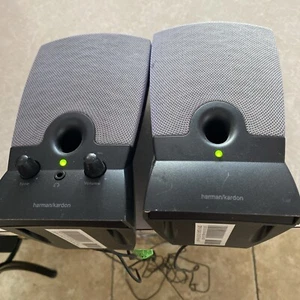 Harman Kardon Multimedia Speakers System Wired With AC Adapter Tested Works D-1 - Picture 1 of 14