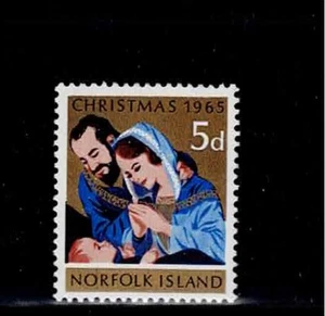 Norfolk Island Scott #70, Single 1965 Christmas FVF MNH - Picture 1 of 1