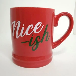 Bonita taza de gres de 16 oz umbral de Navidad lavavajillas y caja fuerte para microondas usada - Imagen 1 de 12