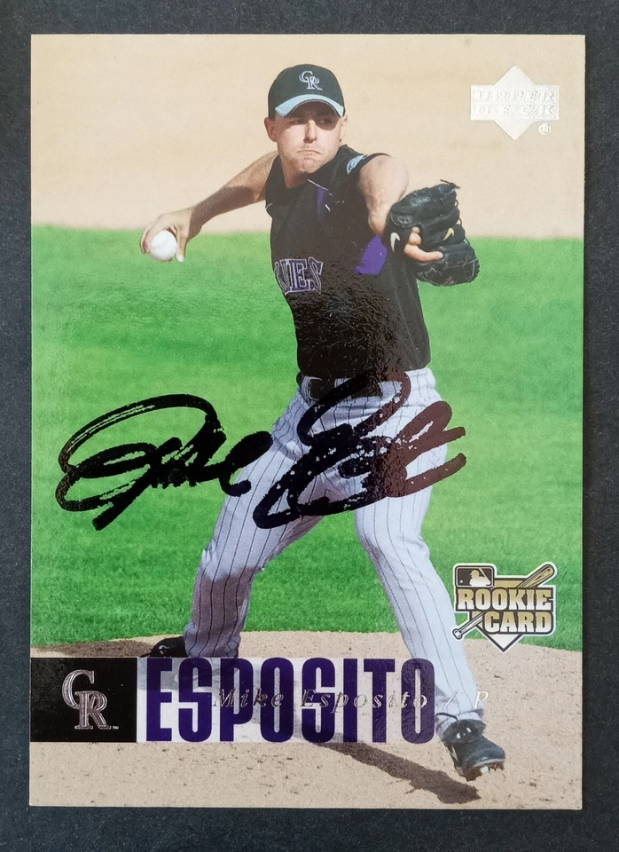 2006 Upper Deck SIGNED: Mike Esposito, ROCKIES #157 - Image 1 of 1