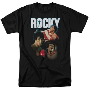 Rocky I Did It T Shirt Mens Licensed Boxing Movie Tee Balboa Creed Black - Picture 1 of 2