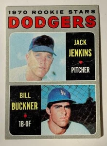 1970 Topps # 286 novatos Dodger - Bill Buckner en muy buen estado - Imagen 1 de 2