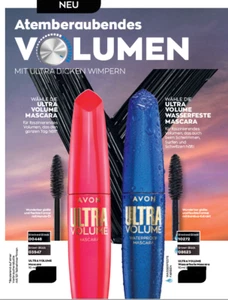 AVON ULTRA VOLUME  Mascara für mehr Volumen Farbwahl auch wasserfest - Bild 1 von 5