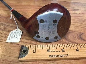 Brassie First Flight Hand Made 2 Wood RH 44.75” Original Shaft & Grip - Picture 1 of 11