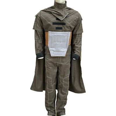 The Mandalorian Star Wars Custom Flight Suite Outfit 4 Piece Greysuite VestShall - Image 1 of 4