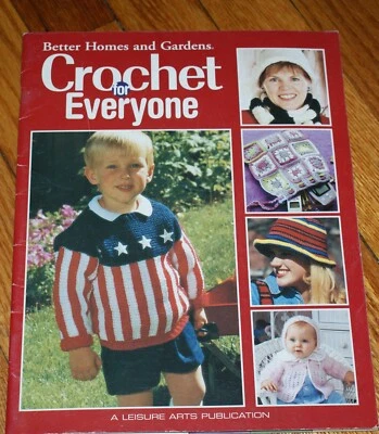 Crochet for Everyone Crochet Book Craft 13 Designs Fast Shipping Tote/Shawl/Baby - Image 1 of 4