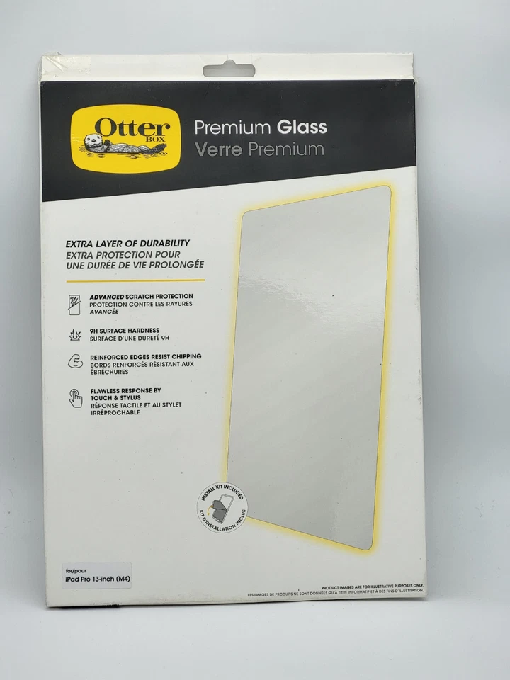 OtterBox Premium Glass Screen Protector for iPad Pro 13" (2024), Tempered Glass - Image 1 of 1