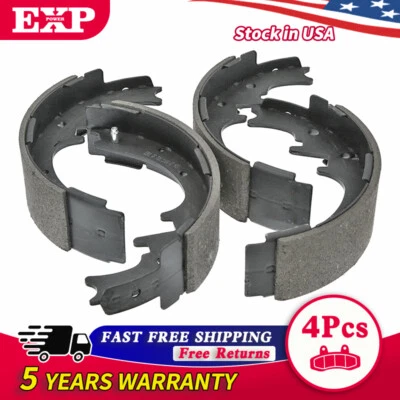 Zapatas de freno traseras de cerámica para Mazda B2300 B2500 B3000 B4000 1995-2009 con 10 pulgadas Foto 1 de 4