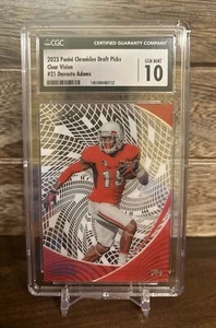 2023 Chronicles Draft Picks Clear Vision #21 Davante Adams CGC 10 Gem Mint - Picture 1 of 2