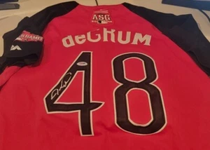 Jacob DeGrom 2015 all star jersey replica autograph with PSA COA - Picture 1 of 2