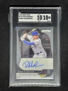 2020 Panini Prizm Ryan McBroom RC SGC 10/10!๐ฅ๐ Auto!! HOT! - Picture 1 of 6