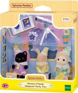 Sylvanian Families - Nursery Friends - Sleepover Party Trio - Picture 1 of 4