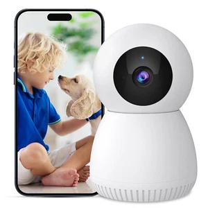 1080P Pet Camera Baby Monitor Home Security Camera Motion Detection Night Vision - Picture 1 of 7