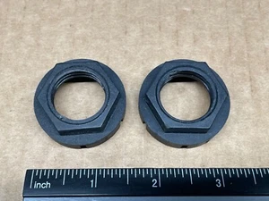 Jeep Wrangler YJ 1987-1995 Windshield Front Wiper Pivot Nuts OEM Plastic Pair - Picture 1 of 6