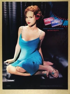 Wrigley's Eclipse Gum Thora Birch 2002 foto anuncio impreso vintage - Imagen 1 de 1