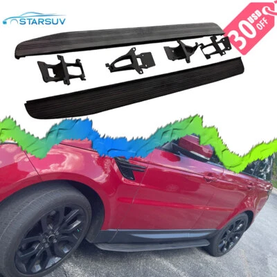 Side Step Running Boards Fit for 2014-2022 Land Rover Range Rover Sport Nerf Bar - Image 1 of 4