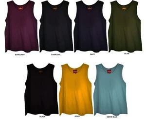 Metaphor Chaleco Musculoso De Algodón Puro Para Hombre Talla 2XL-6XL 6 Colores - Imagen 1 de 8