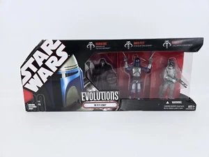STAR WARS Evolutions Fett Legacy Boba Fett 30TH ANNIVERSARY 3-PACK Sealed - Bild 1 von 9