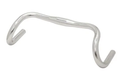 Nitto B135SSB Oversize Road Drop Handlebars 31.8mm Clamp All Sizes Silver - Image 1 of 2