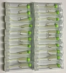 NEW CUBBY Mini-Mite 1/32oz Jig 20PK REFILL Glow/Glow 1413 *NEW* - Picture 1 of 1