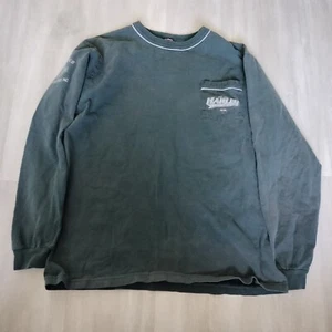 Harley Davidson Camicia Uomo Grande Verde Shelton's Goldsboro NC - Foto 1 di 12