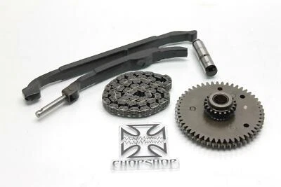 1986 YAMAHA VIRAGO 700 XV700 CAM TIMING CHAIN GUIDES SPROCKET GEAR SET  - Image 1 of 4