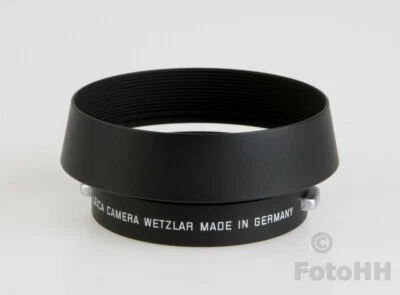 RARE/ORIGINAL LEICA BLACK CHROME LENS HOOD FOR SUMMILUX-M 1:1.4/50mm ASPH. 11688 - Image 1 of 4