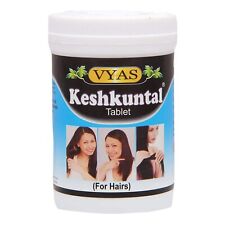 Vyas Keshkuntal Tablet (100tab) Useful in Hair Fall, Alopecia and Baldness