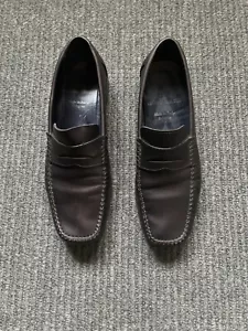 Bruno Magli Men’s Loafers - Size 9 - Unique Brown/Bronze Color - Picture 1 of 7