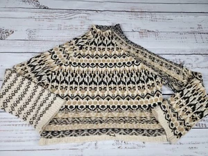 Suéter Suéter Steve Madden Fair Isle INDIE Crema Manga Larga, Talla Pequeña - Imagen 1 de 5