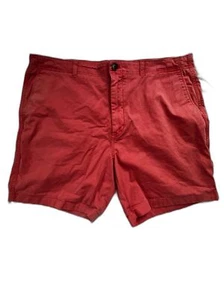 Vineyard Vines Island Short Men's Coral Chino Shorts Cotton Blend Size 38 - Picture 1 of 10