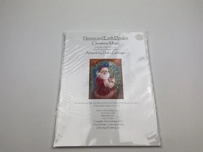 Heaven And Earth Designs Cross Stitch Pattern Christmas Magic Dona Gelsinger 1P - Image 1 of 3