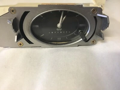 03-04 Infiniti G35 Cupé Salpicadero Central Reloj OEM 20046N Foto 1 de 4