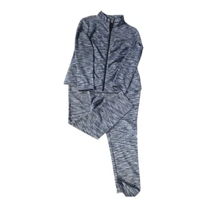 Chaqueta Zenergy by Chico's con Legging a Juego Azul Spacedye Para Mujer Grande 2 Nueva Con Etiquetas - Imagen 1 de 17